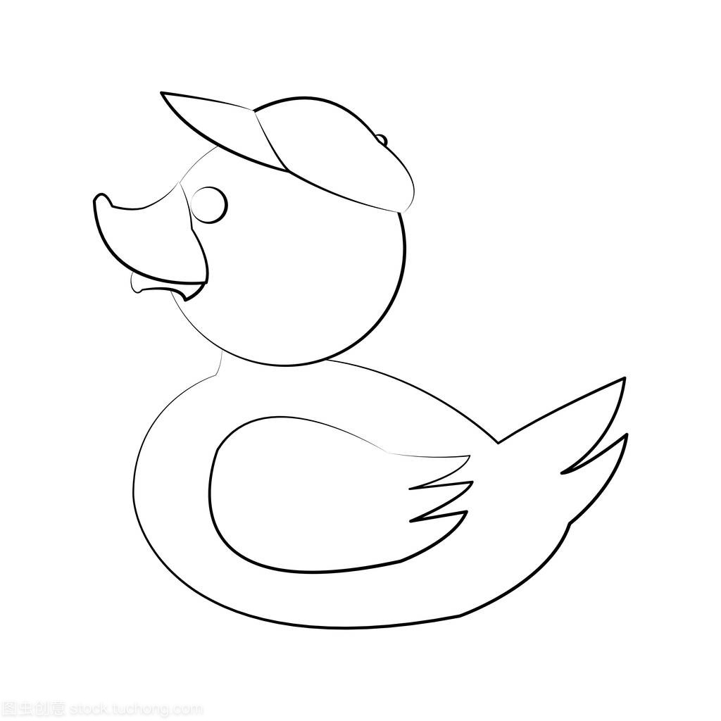 孤立的玩具鴨 動漫與工藝設(shè)計的融合之美